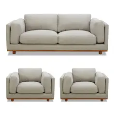 BASEMENT HOME - Juego de Sala Cubic 3-1-1 Cuerpos