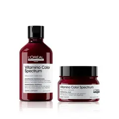 LOREAL PROFESSIONNEL - Shampoo Vitamino Color Spectrum 300 Ml Para Cabello Con Color + Mascarilla Vitamino Color Spectrum 250 Ml