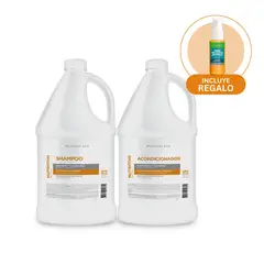 PLACENTA LIFE - Pack Galoneras Shampoo 3.7 Lt + Acondicionador 3.7 Lt
