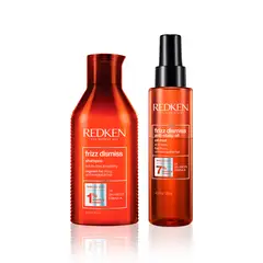 REDKEN - Set Frizz Dismiss Para Cabello Con Frizz: Aceite 125 Ml + Shampoo 300 Ml