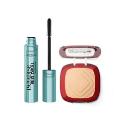 LOREAL PARIS - Pack Polvo Infallible Ivory Buff + Mascara Big deal a prueba de agua