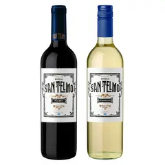 undefined - PACK 2 San Telmo Vino Malbec Chardonnay X 750ml