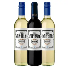 undefined - PACK 3 San Telmo Vino Chardonnay Malbec X 750ml