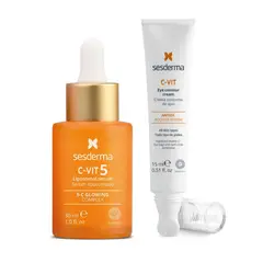 SESDERMA - Dúo Antioxidante: C-VIT Liposomal Serum + Contorno de ojos
