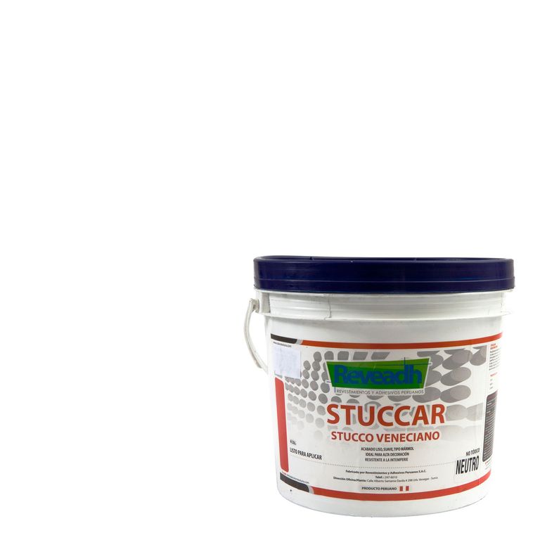Estucado brillante Stuccar Blanco 4L