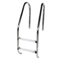 AQUANT - Escalera para Piscina 2 Pasos Acero Inoxidable