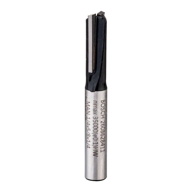 Fresa Ranura Recta 2 Filos 1/4"