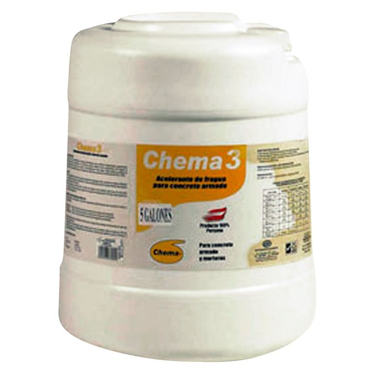 Acelerante de fragua para concreto con fierro 5 gl