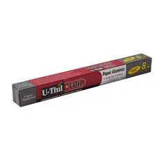 U THIL - Papel aluminio 8 m x 45 cm