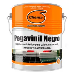 CHEMA - Pegamento Asfáltico para Vinilicos Pegavinil 3.9kg