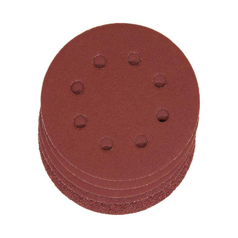 Set de Lijas 5" x 115 mm 5 Piezas