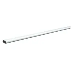 ZENDER - Tubo Metálico Ovalado Aluminio 3 m.