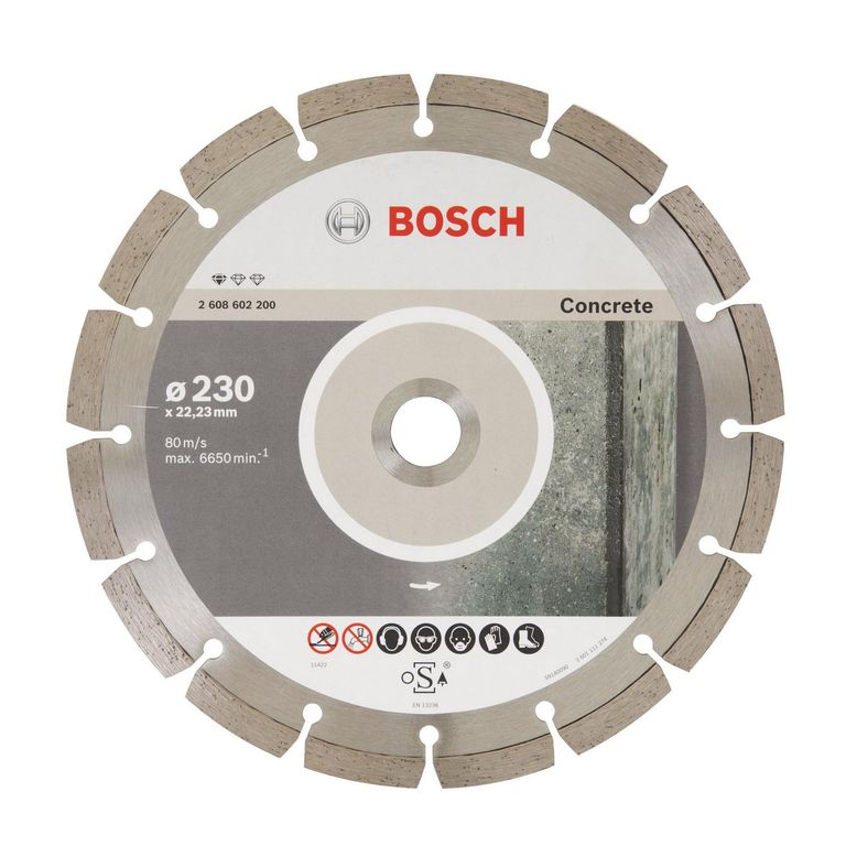 Disco diamantado Standard for Concrete 230x22,23x2,3x10mm