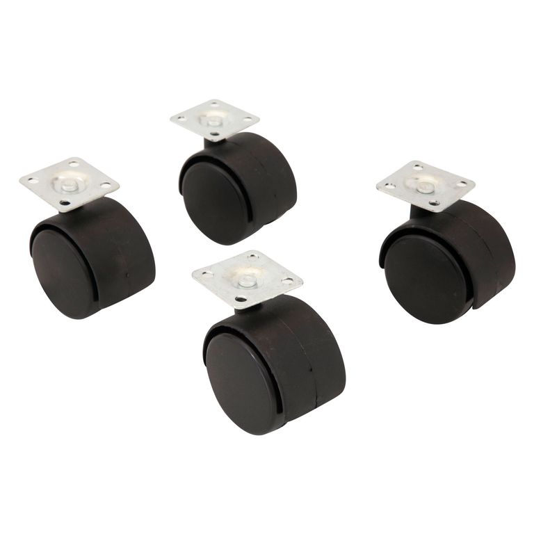 Rueda Nylon Plataforma 50 mm. x 4 unid