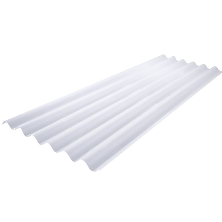 Techo Polipropileno 1.1x3.05mx1.2mm 177 Blanco