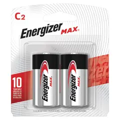 ENERGIZER - Pack de 2 Pilas Alcalinas Tipo C 1.5V