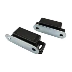 ZENDER - Cierre Magnético Mediano Negro 6kg x 2 unid.