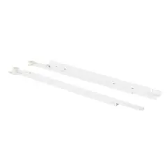 FIXSER - Corredera de Cajón 14" 35 cm. Blanco x 2 unid.