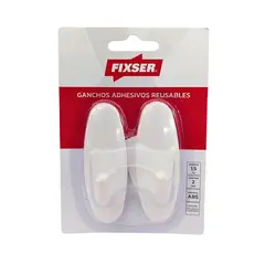 ZENDER - Gancho Adhesivo Reutilizable 1.5Kg x 2und