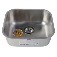 TRAMONTINA - Lavadero de Cocina Acero Inoxidable 1 Poza 40x34cm