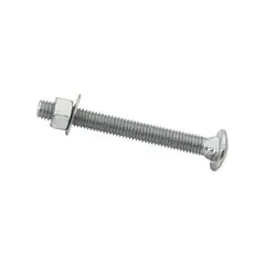 FIXSER - Perno con Tuerca y Arandela 3/8x3 1/2 Pulgadas x 4unid