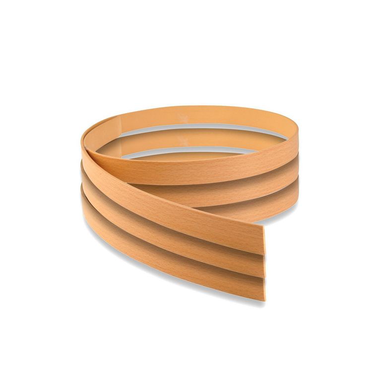 Tapacanto PVC Haya Catedral 22X3mm por Metro Lineal