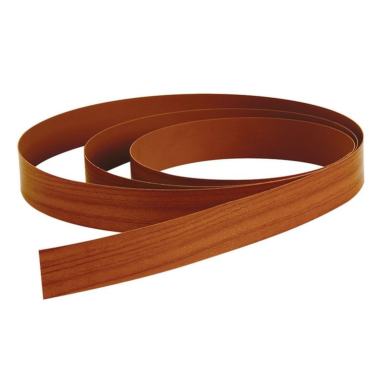 Tapacanto PVC Cedro Poron 22X3mm por Metro Lineal