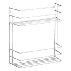 FQ - Repisa Organizador de Cocina 2 Niveles 31x29x10cm Blanco