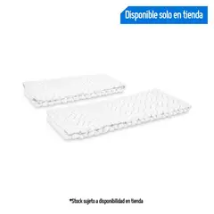 JUST HOME COLLECTION - Set x2 Toallas de Baño de Mano Algodón Surtido