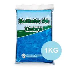 PLUSCHLOR - Sulfato de Cobre Bolsa 1 Kg