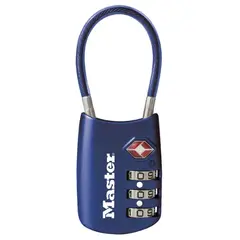 MASTER LOCK - Candado con Clave para Maleta TSA 4688D Masterlock