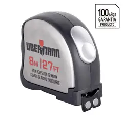UBERMANN - Huincha Acero 8metros