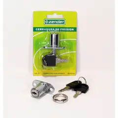 FIXSER - Cerradura de Closet Sobreponer Cromo