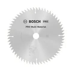 BOSCH - Disco Sierra Multimaterial 7 1/4" 60 Dientes
