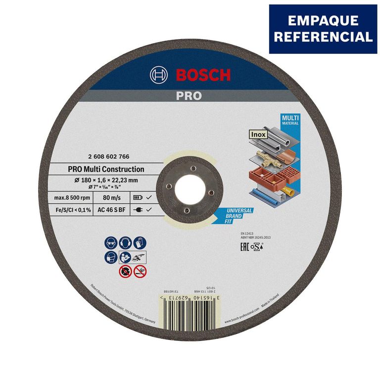Disco de Corte Standard para Metal 355x3.1x25.40mm