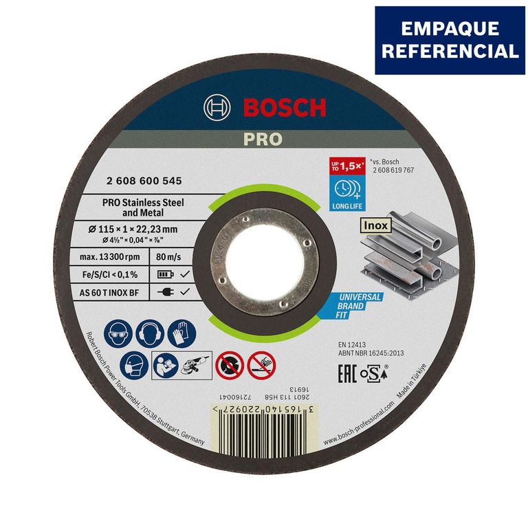 Disco de Corte Expert for Inoxidable 115x1.0mm