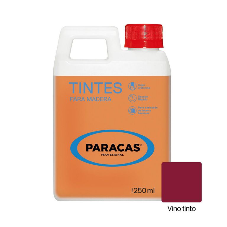 Tinte para madera vino tinto 250ml