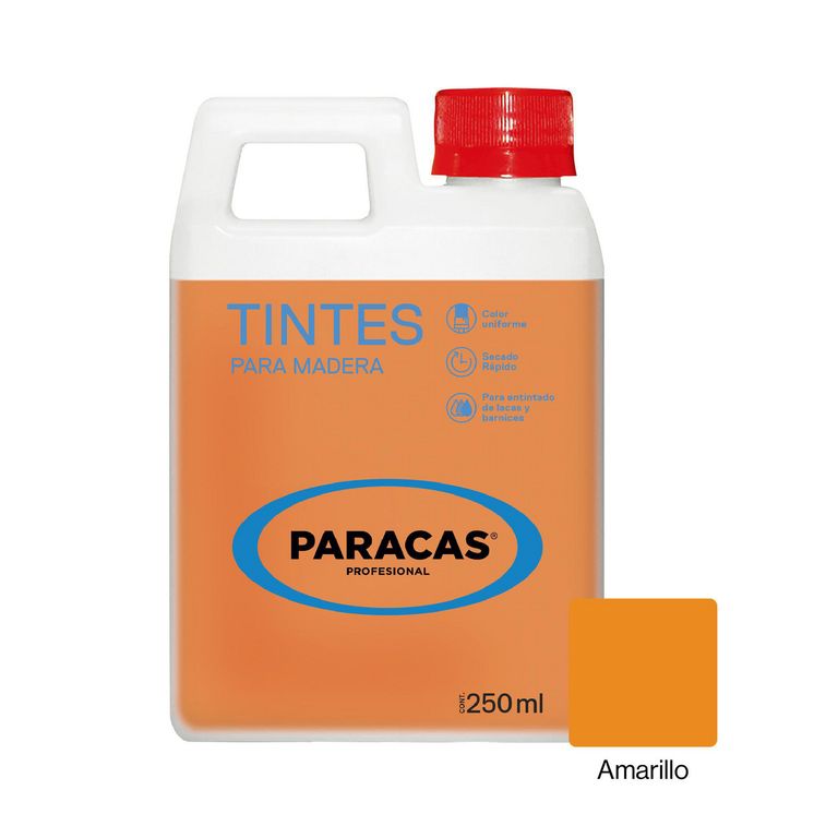 Tinte para Madera Amarillo 250 ml