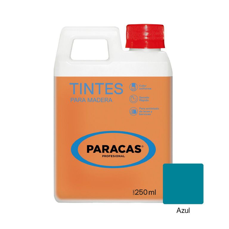 Tinte para madera azul 250ml