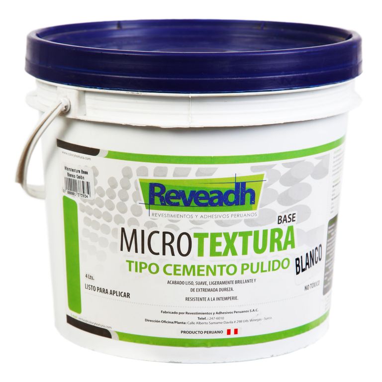 Microtextura Base Blanco 4L