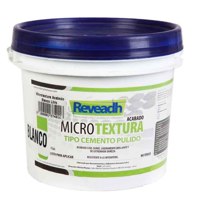 Microtextura Acabado Blanco 1L