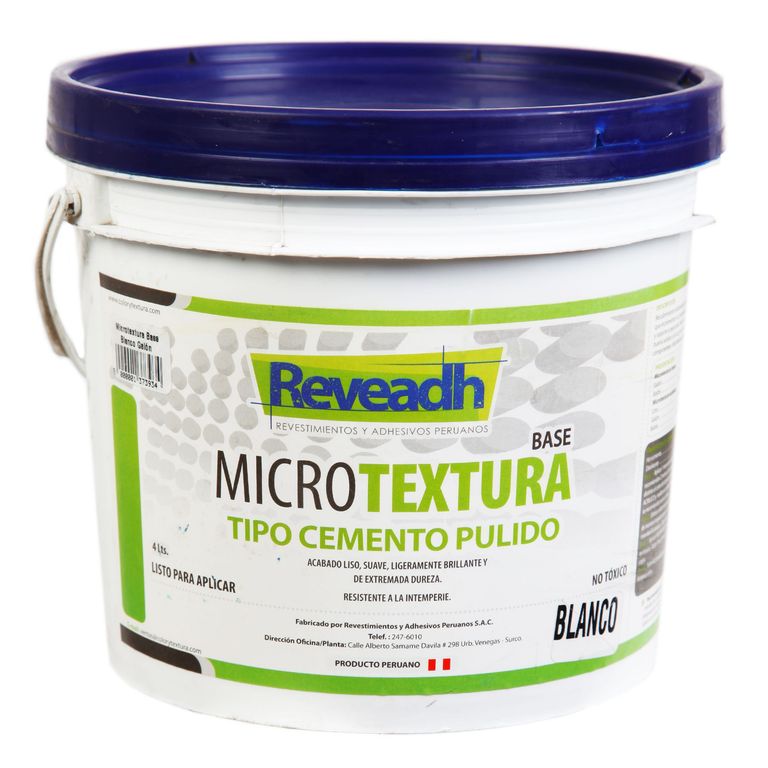 Microtextura Acabado Blanco 4L