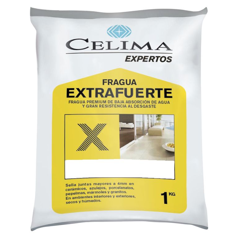 Fragua para Cerámicas o Porcelanatos Blanco 1kg
