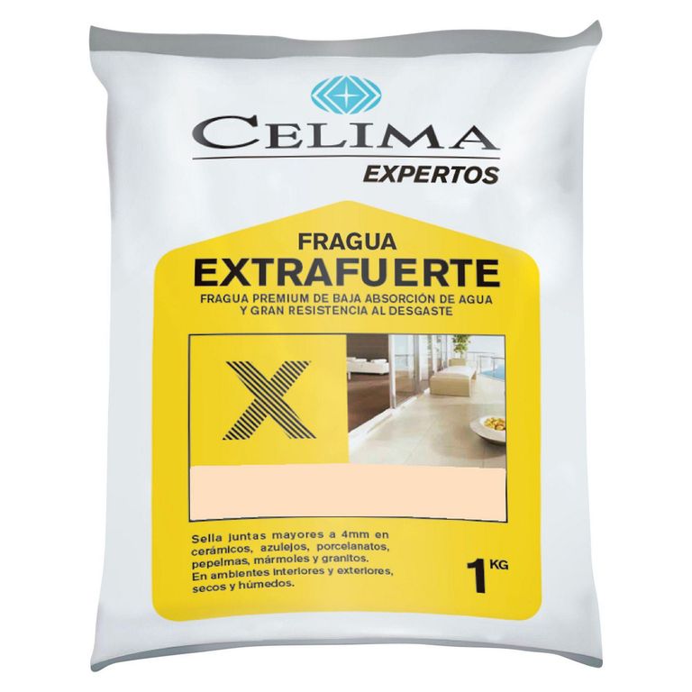 Fragua para Cerámicas o Porcelanatos Hueso 1kg