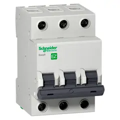 SCHNEIDER ELECTRIC - Interruptor Termomagnético 3P 25A - Riel Din