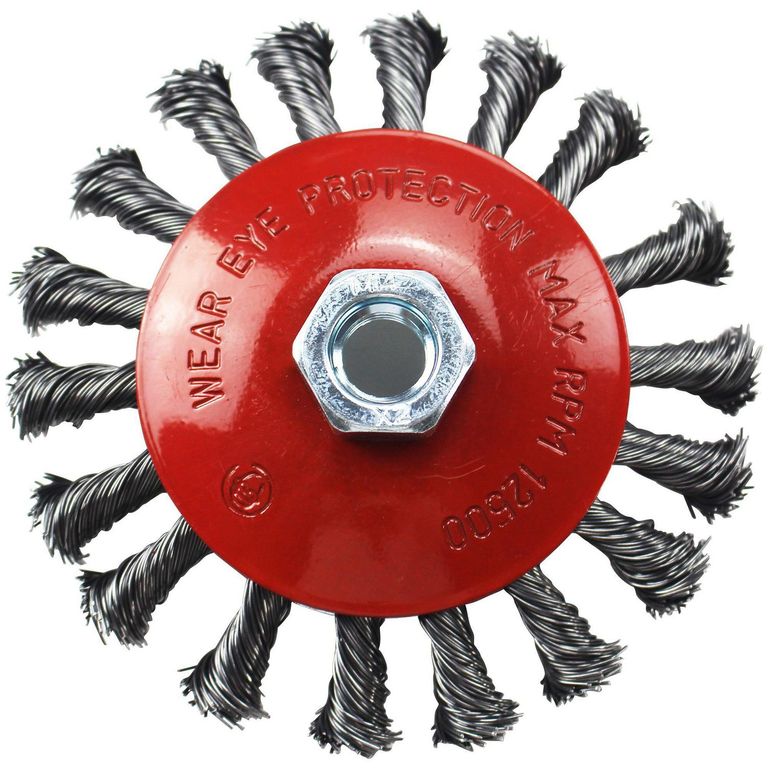 Grata de Acero Cónica 4 1/2"