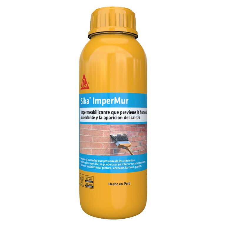 Impermeabilizante para Muros con Humedad Impermur 1L