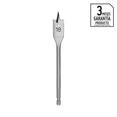 BAUKER - Broca Paleta para Madera 18 mm