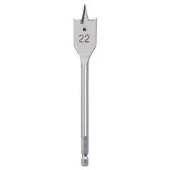 BAUKER - Broca Paleta para Madera 22 mm