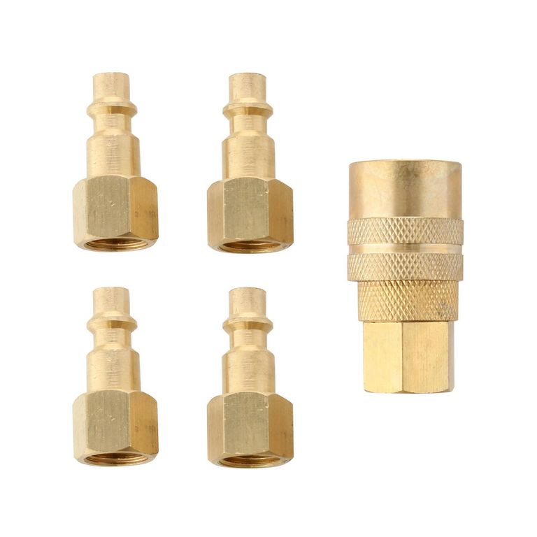 Set de 5 Conectores Hembra 1/4" Redline